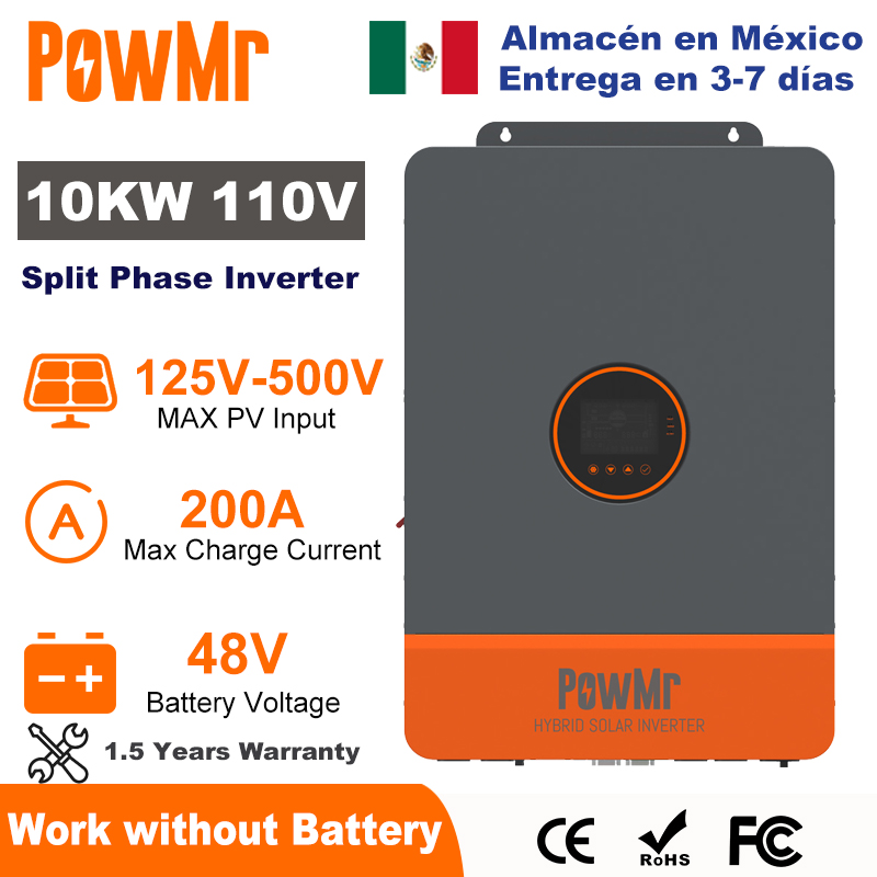 PowMr 10KW Bölünmüş Faz İnvert - Split Phase Inverter 10Kw 110V 220V incelemesi ve fiyatı